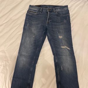 Mens Calvin Klein Jeans Straight Taper - Premium Denim